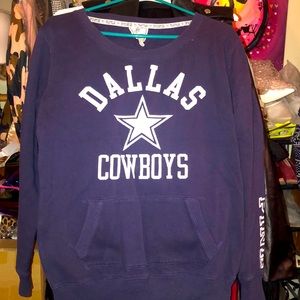 Gently used VS pink dallas Cowboys sweater